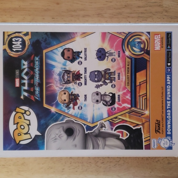 FUNKO POP! Marvel Studios Thor love and thunder. Gorr bobble-head. - Picture 3 of 5